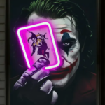 Joker Neon Tablo